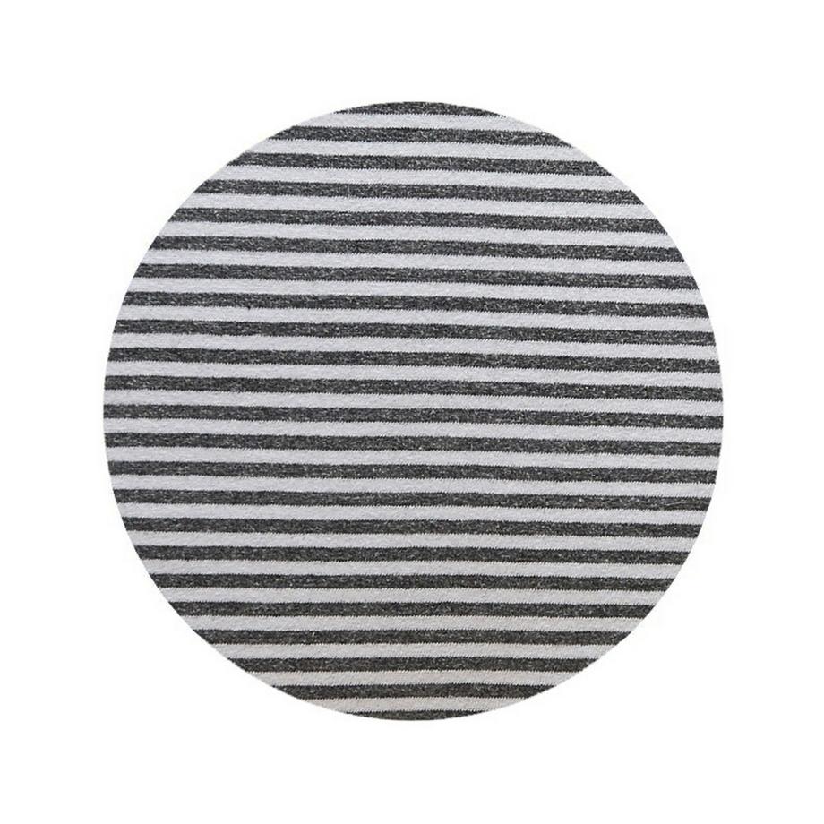 Living Home Melange Jersey Rayé Housse de Couette  