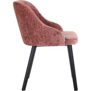 mutoni Chaise Twiggy rose noir  