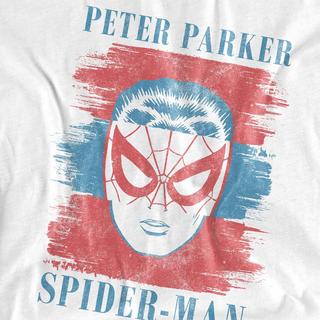Spider-Man Peter Parker Stampa Grafica T-Shirt Maniche Lunghe  