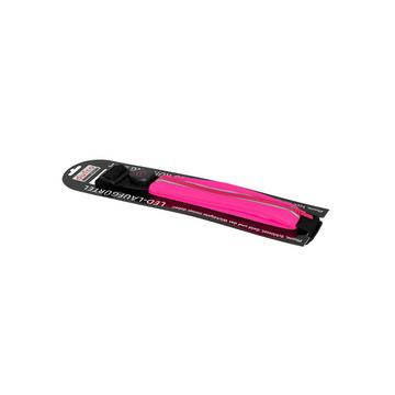 LED running belt, pink