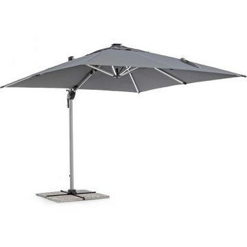 Parapluie Ines 300x300 anodisé gris foncé