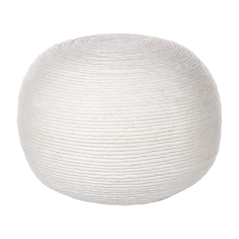 Beliani Pouf en Laine Boho TAKHABI  