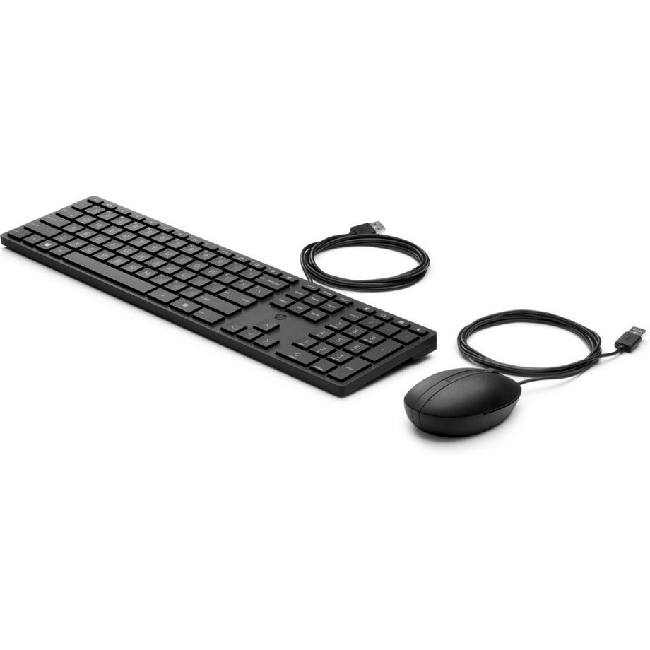 HP  HP Wired 320MK Combo – Ergonomische Tastatur und Maus 