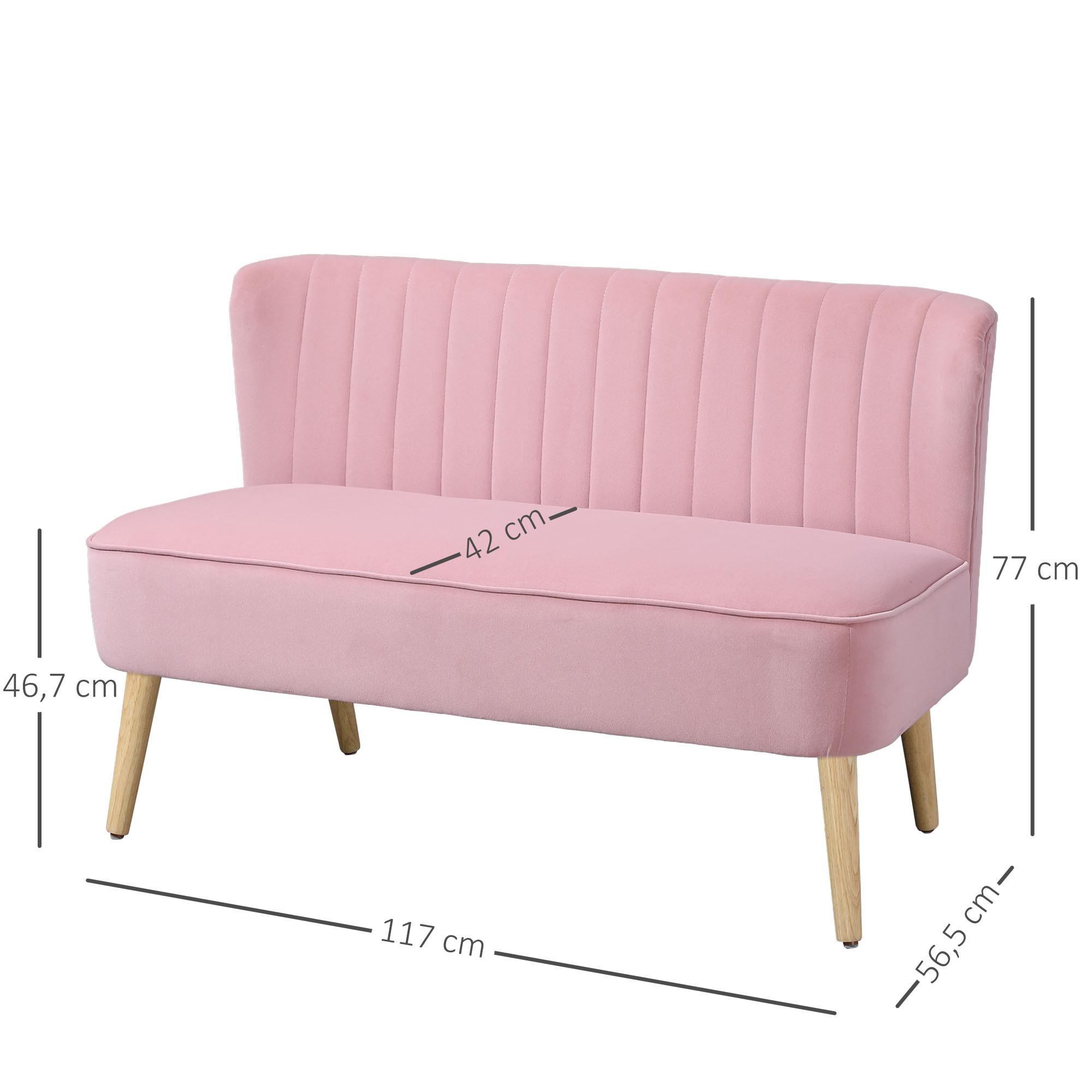 HOMCOM Sofa 2-Sitzer  