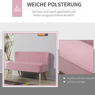 HOMCOM Sofa 2-Sitzer  