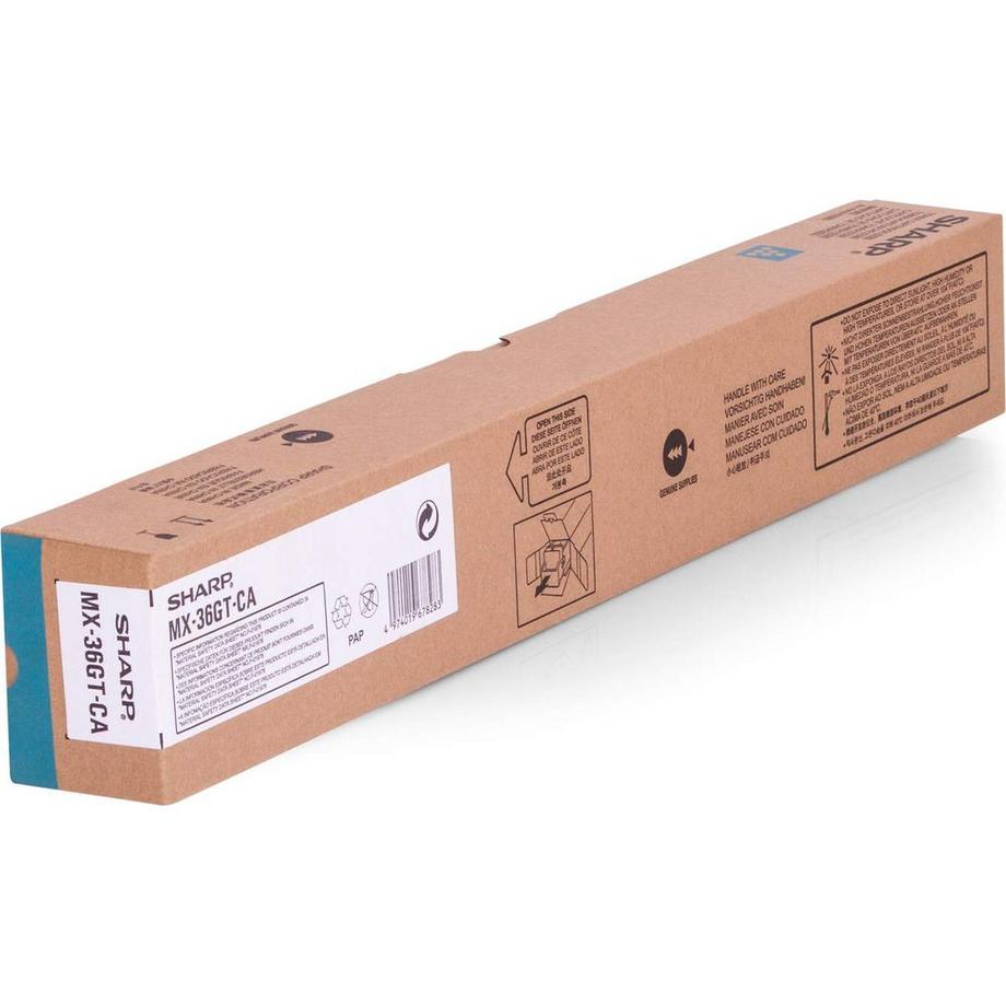 SHARP  Toner SHARP MX36GTCA MX-36GT Ciano 