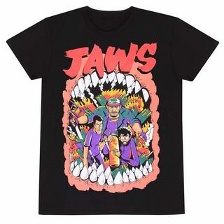 Jaws Stylised T-Shirt Imprimé Graphique  