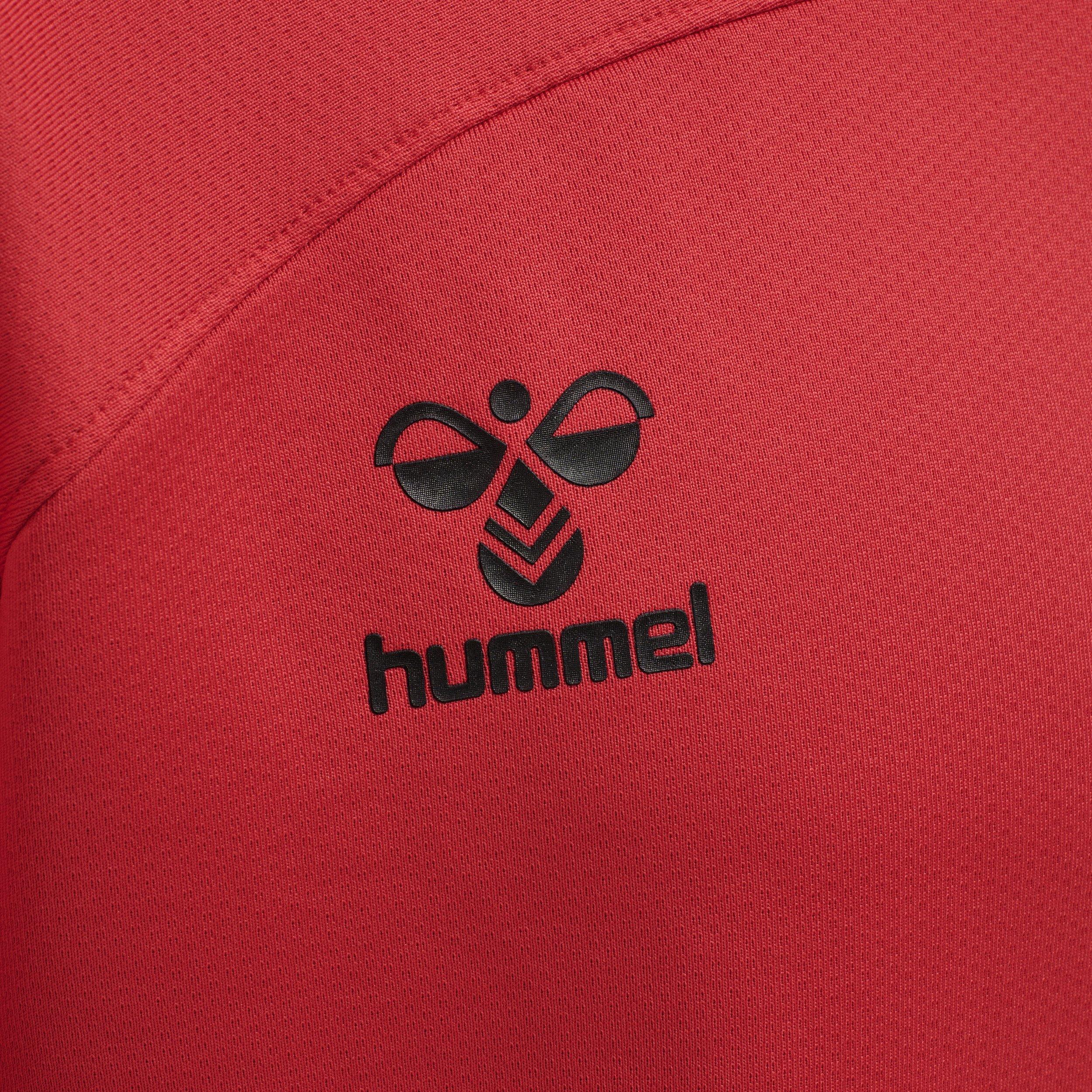 Hummel  giacca della tuta con mezza zip per bambini lead 