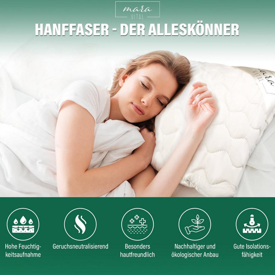 Mara Vital Mara Vital Cuscino Canapa Bio GOTS  