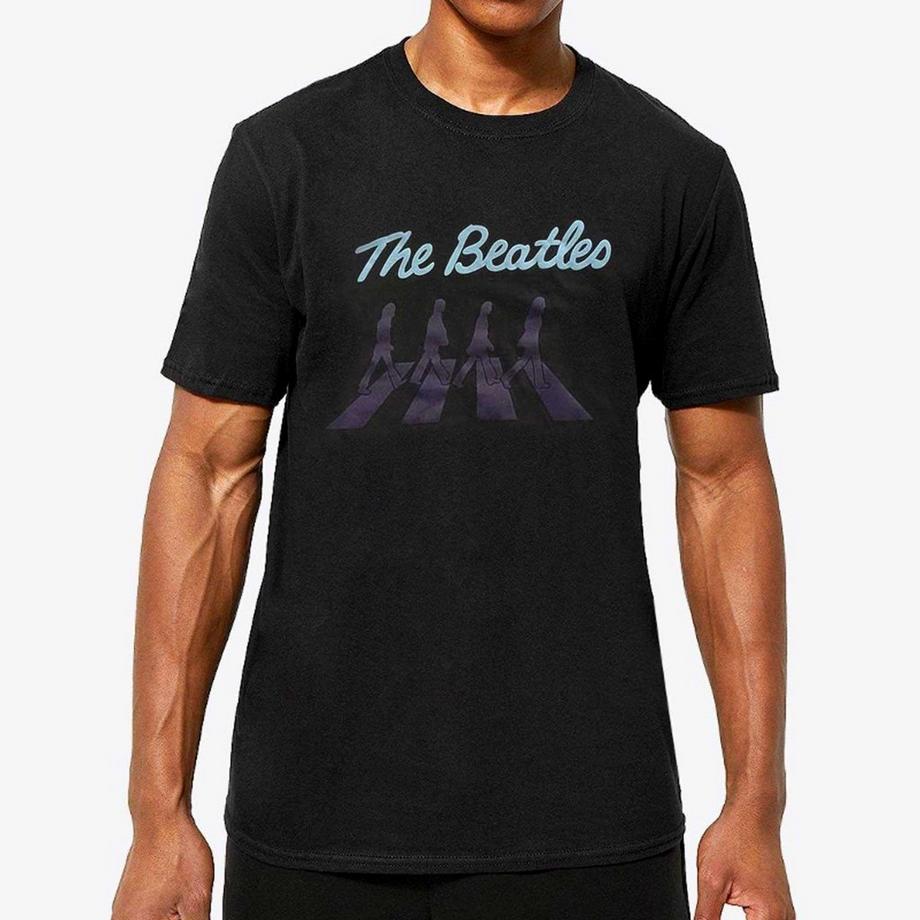 The Beatles Crossing Silhouettes T-Shirt  