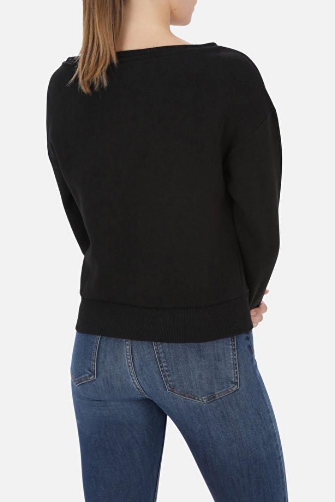 BOXEUR DES RUES  Brushed Sweatshirt Boat Neck 