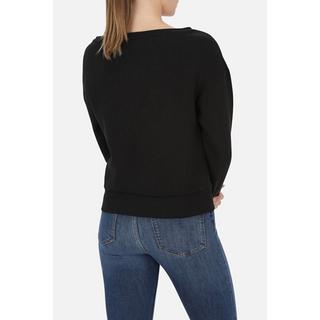 BOXEUR DES RUES  Brushed Sweatshirt Boat Neck 