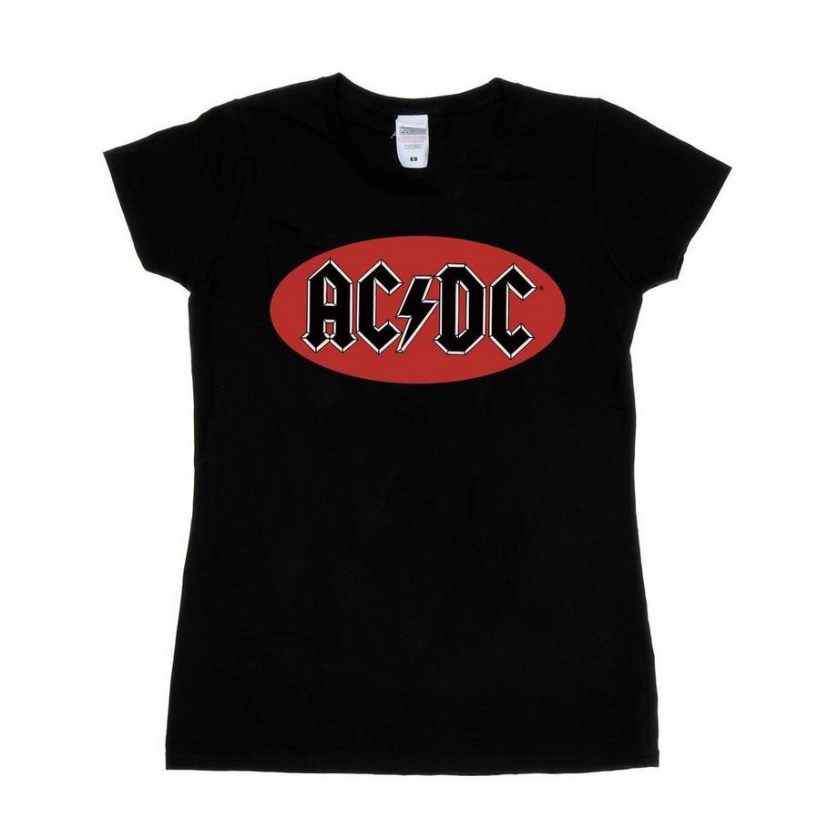 AC/DC ACDC Logo Stampa T-Shirt  