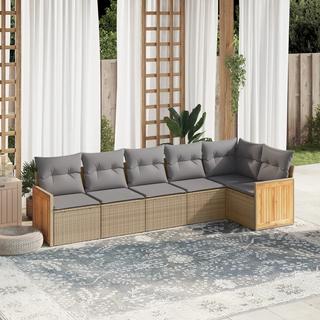 VidaXL Garten sofagarnitur poly-rattan  