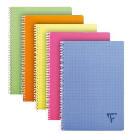 Clairefontaine CLAIREFONTAINE Linicolor Spiralbuch A4 328125 5mm 50 Blatt  