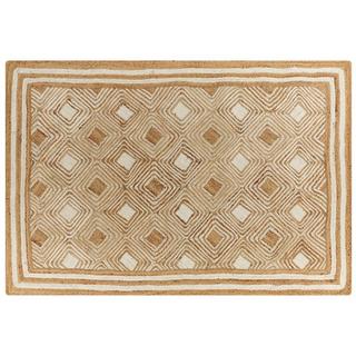 Beliani Tapis en Jute Boho MENGEN  