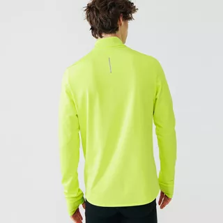 T-shirt de Running Homme Nike Dry Top - Jaune Fluo - Manches