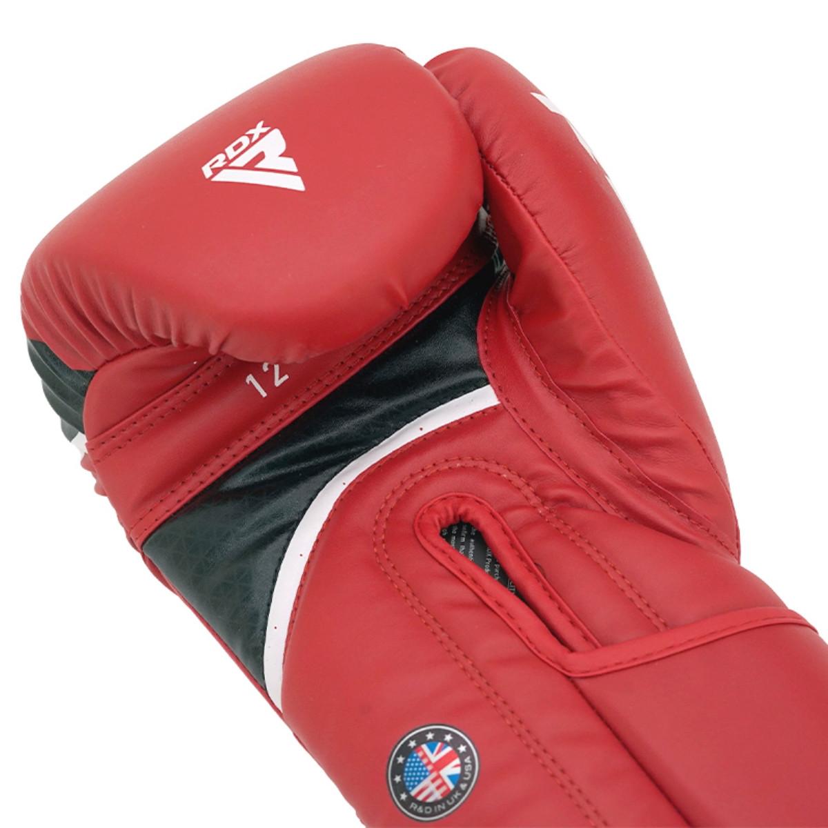 RDX SPORTS  RDX Boxhandschuhe Aura Plus T-17 Red/Black-10OZ 