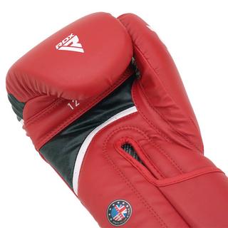 RDX SPORTS  RDX Boxhandschuhe Aura Plus T-17 Red/Black-10OZ 