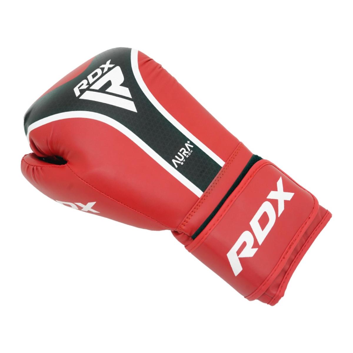 RDX SPORTS  RDX Boxhandschuhe Aura Plus T-17 Red/Black-10OZ 