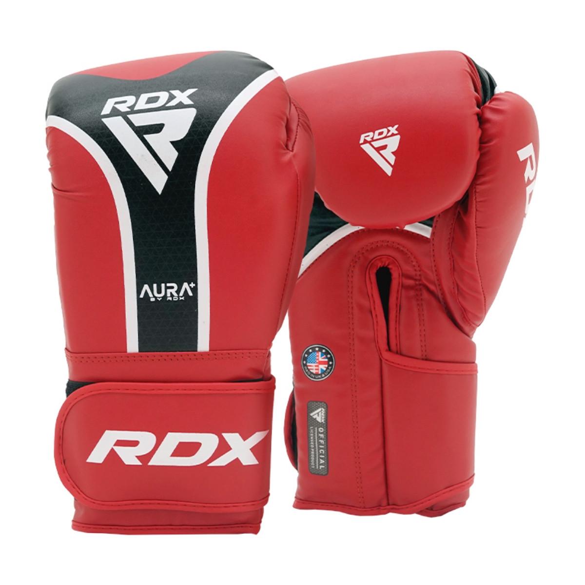 RDX SPORTS  RDX Boxhandschuhe Aura Plus T-17 Red/Black-10OZ 