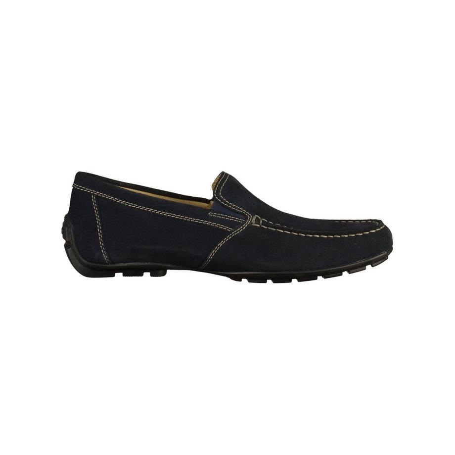 GEOX Moner Smooth Leather Slipper  