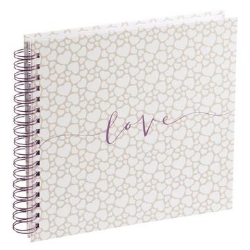 Hama Romance Fotoalbum Beige, Weiß 80 Blätter 10 x 15