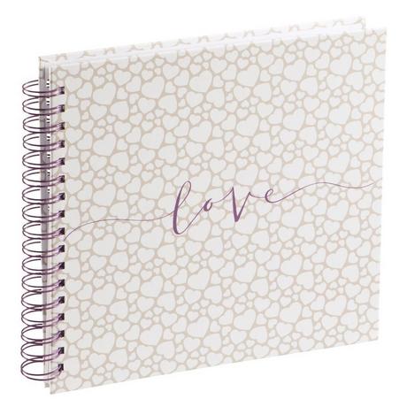 hama Hama Romance Fotoalbum Beige, Weiß 80 Blätter 10 x 15  