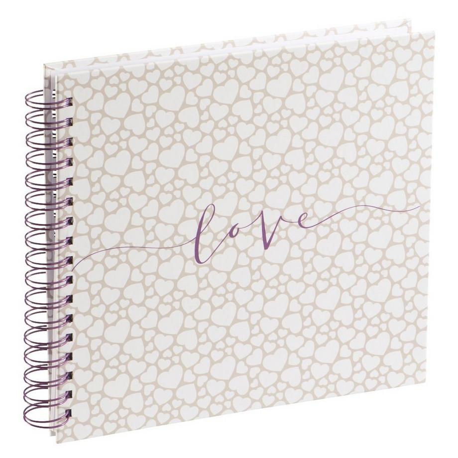 hama Hama Romance Fotoalbum Beige, Weiß 80 Blätter 10 x 15  