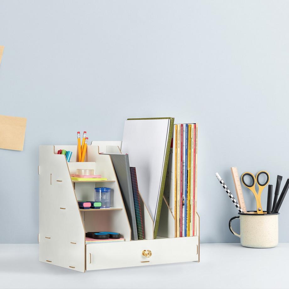 Northix Organizzatore da scrivania con scomparti  