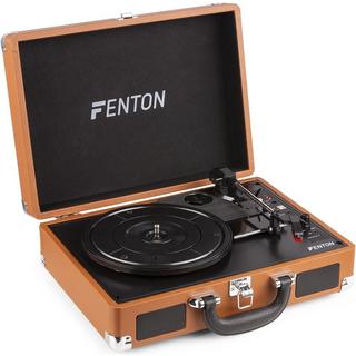 Fenton  RP115F Plattenspieler mit BT, braun 
