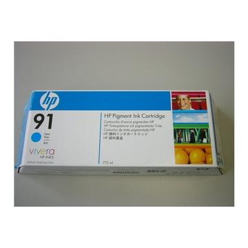 HP Tintenpatrone 91 cyan C9483A DesignJet Z6100 3 Stück