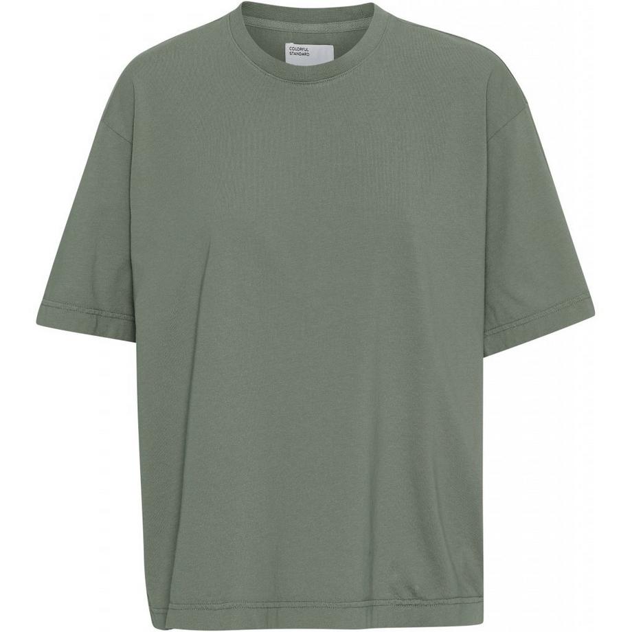 T-Shirt   Organic oversized dusty olive