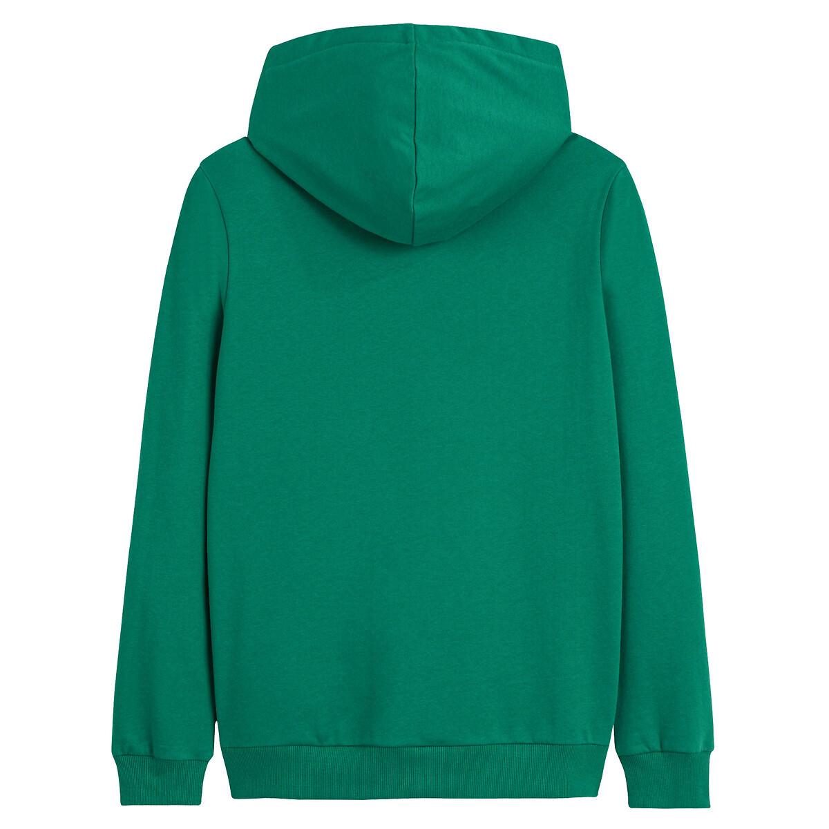 La Redoute Collections  Sweat à capuche imprimé en molleton 