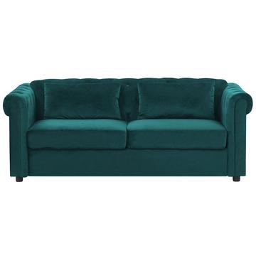 Schlafsofa aus Samtstoff Glamourös CHESTERFIELD