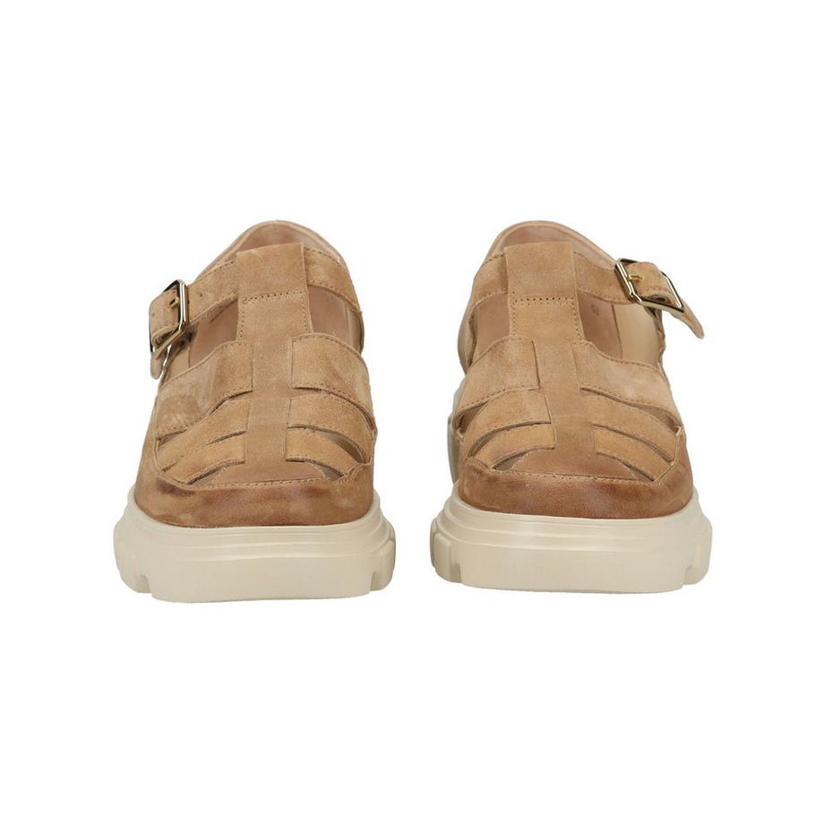 Paul Green Caged Strap Slipper mit Plateausohle  