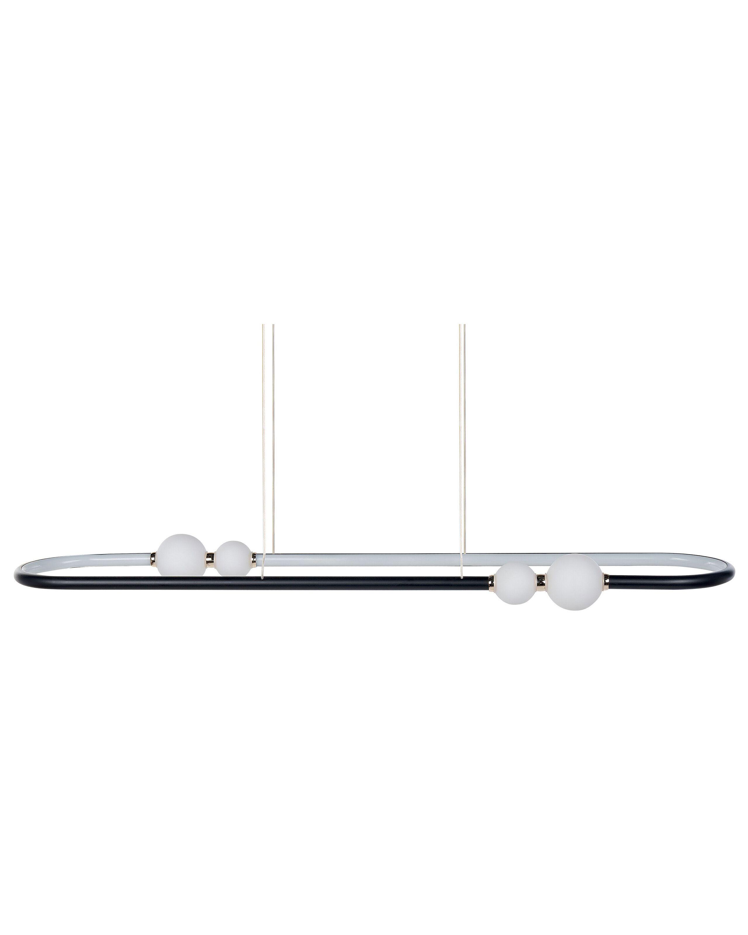 Beliani Lampe suspension en Aluminium Moderne FEALE  