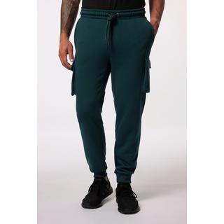 JP1880  Sweat-Cargohose, Fitness, Elastikbund, bis 7 XL 