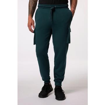 Sweat-Cargohose, Fitness, Elastikbund, bis 7 XL