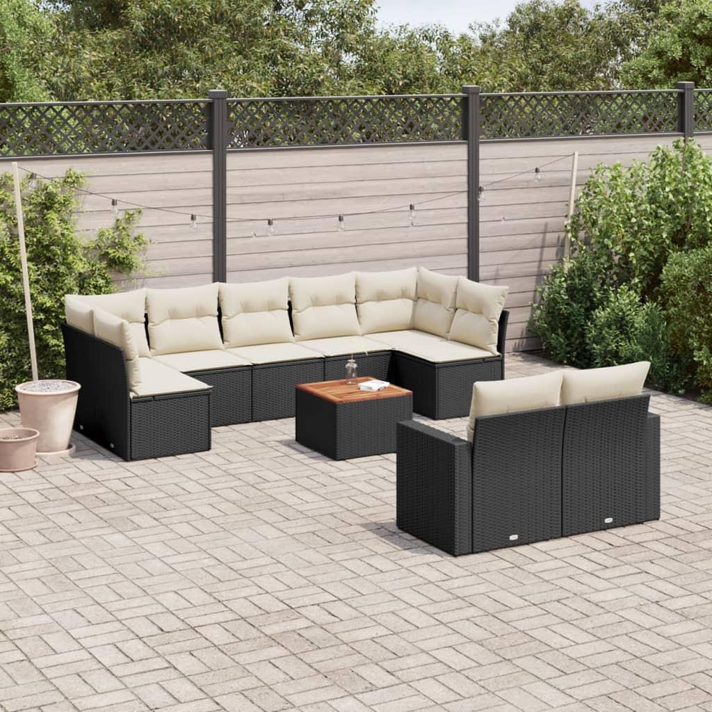 VidaXL Garten sofagarnitur poly-rattan  