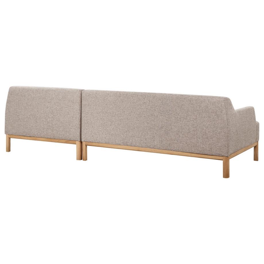 Beliani Linksseitiges Ecksofa aus Stoff  SOSJO  