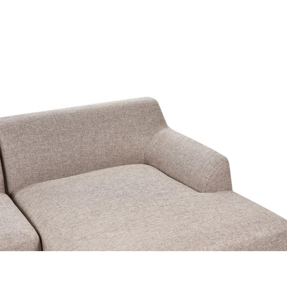 Beliani Linksseitiges Ecksofa aus Stoff  SOSJO  