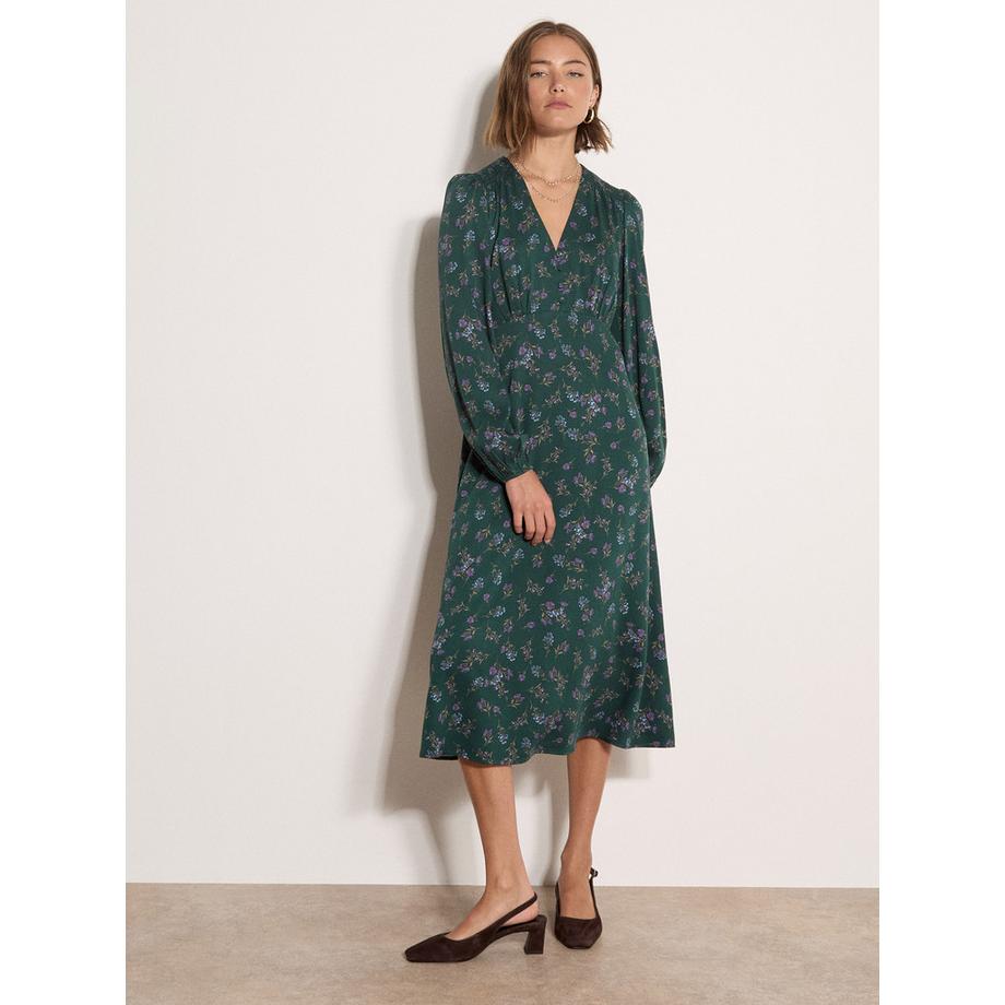 APRICOT Abito midi con stampa floreale  