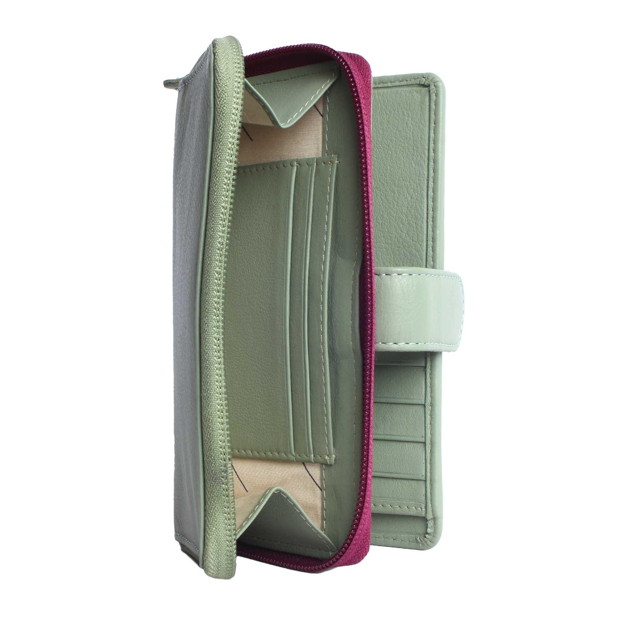 VARGU MASIN 1-A Portefeuille en cuir véritable  