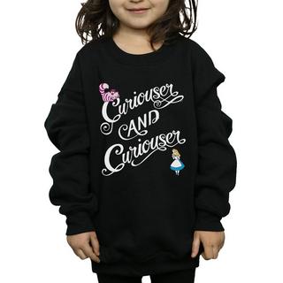 Disney  Alice In Wonderland Curiouser Sweatshirt 