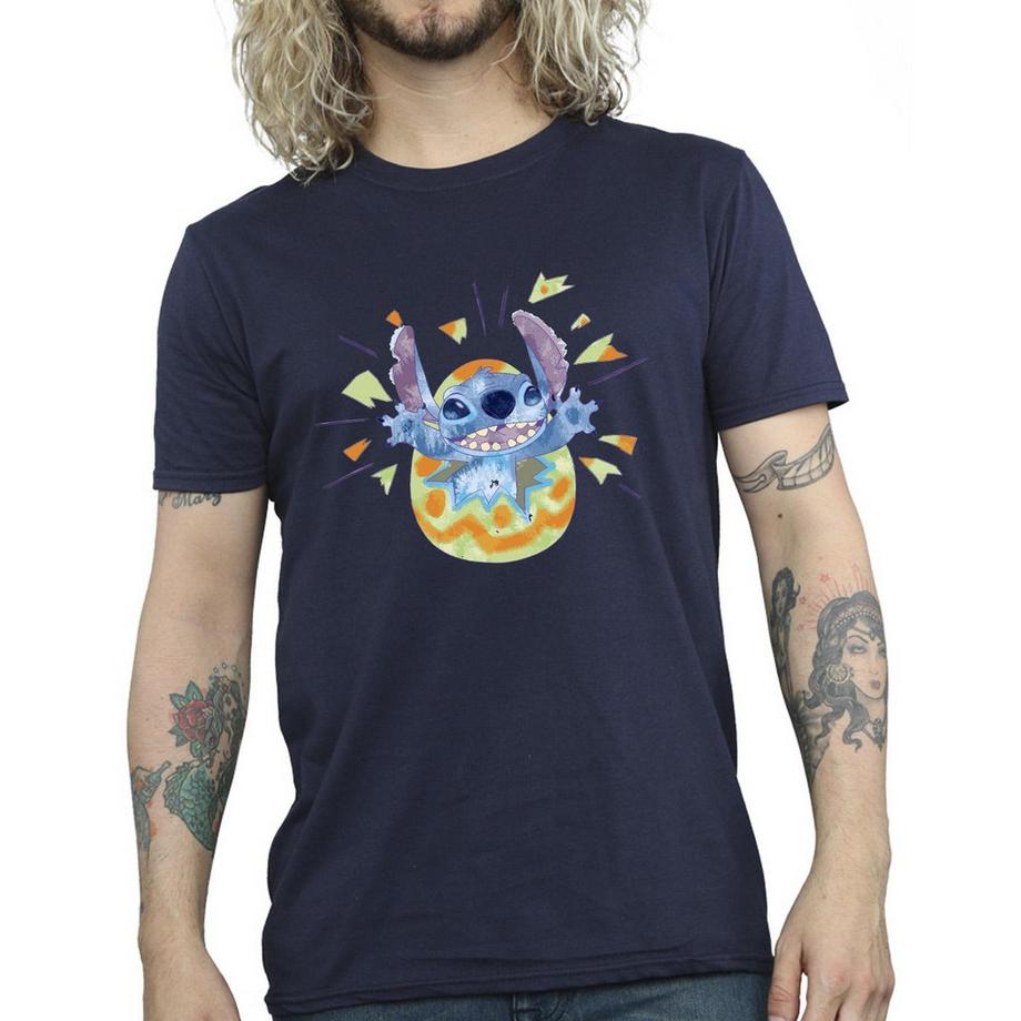 Disney Stitch T-Shirt Oeuf de Pâques  