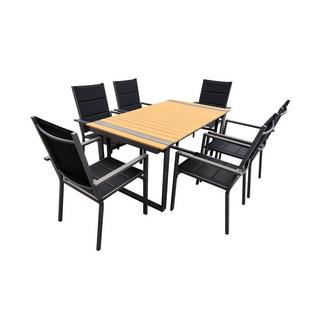 Contini Gartentischset BIONTO mit 6 Stühlen  