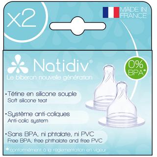 Natidiv  Tétine taille S 