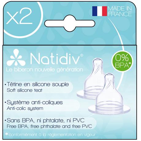 Natidiv  Tétine taille S 