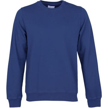 Sweatshirt col rond  Classic Organic royal blue